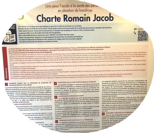 Charte Romain Jacob